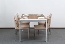 Комплект Concepto стол IRVIN + стулья GENTLEMAN (хром) (любой цвет)