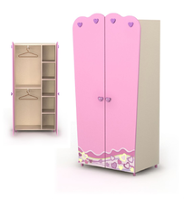 Шкаф 2 дверный Briz Pink Pn-02-3
