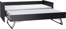 Кровать с нижней кроватью Vox Young Users 90x200 чёрный/чёрный