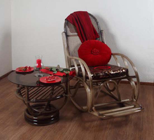 Набор  кресло-качалка Бриз-1+ стол Марс