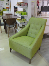 Кресло Creale Лучано итальянская обивка (зеленое)