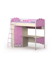 Комплект детской мебели Briz Pink Pn-16-2 кровать + стол