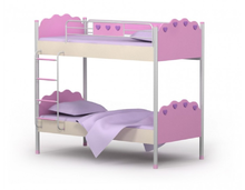 Двухъярусная кровать Briz Pink Pn-12