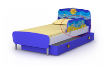 Защитный бортик для кровати Briz Ocean Оd-20